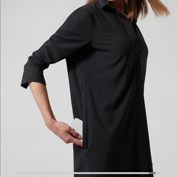 Athleta Urbanite Dress // Black - Picture 4 of 16